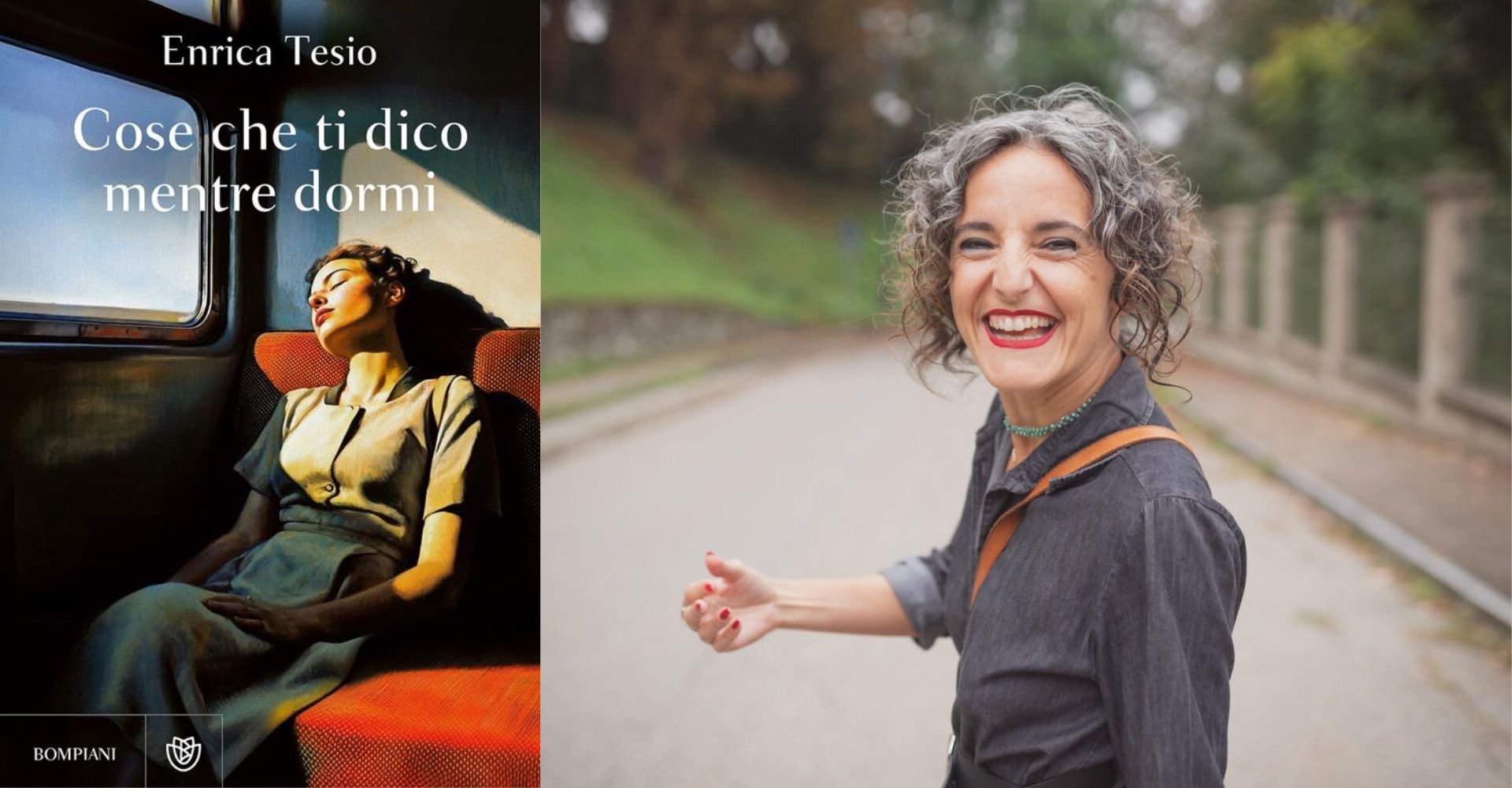 "Cose che ti dico mentre dormi": Enrica Tesio affida al silenzio notturno le sue riflessioni più intime