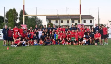 IL MINIRUGBY COLORNO ABBRACCIA LE ZEBRE