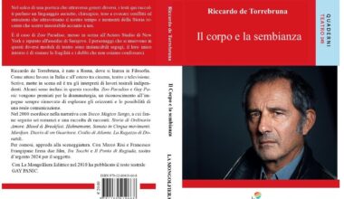 Riccardo De Torrebruna: l’autore romano torna con un libro che scava nella carne delle parole