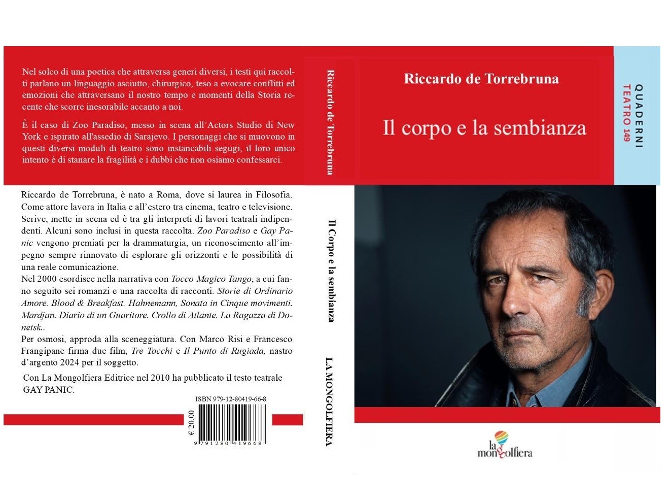 Riccardo De Torrebruna: l’autore romano torna con un libro che scava nella carne delle parole