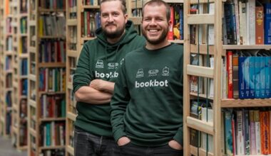Dominik e David Gazdos - fondatori di Bookbot