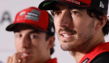 L’ammissione di Bagnaia su Marc Marquez