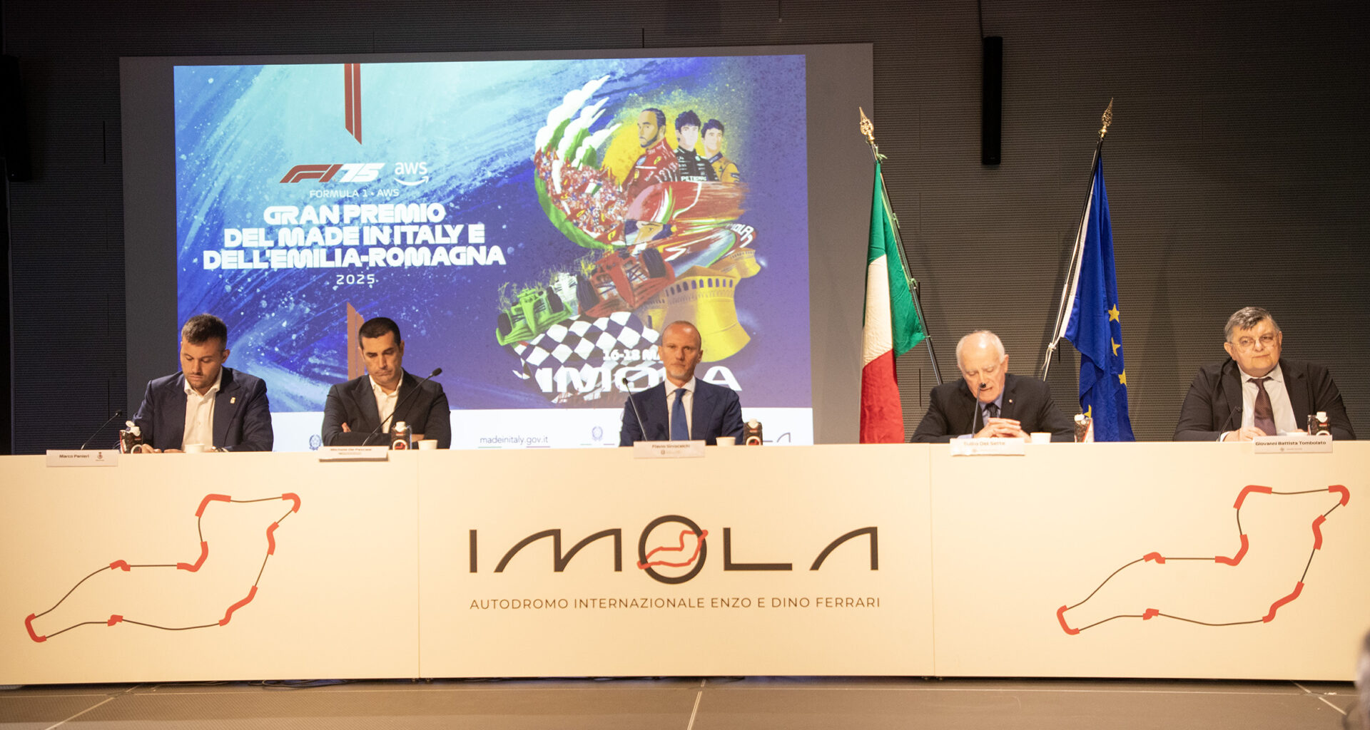 Imola: tutto pronto per il grande ritorno della F1 in Europa all'insegna del Made in Italy