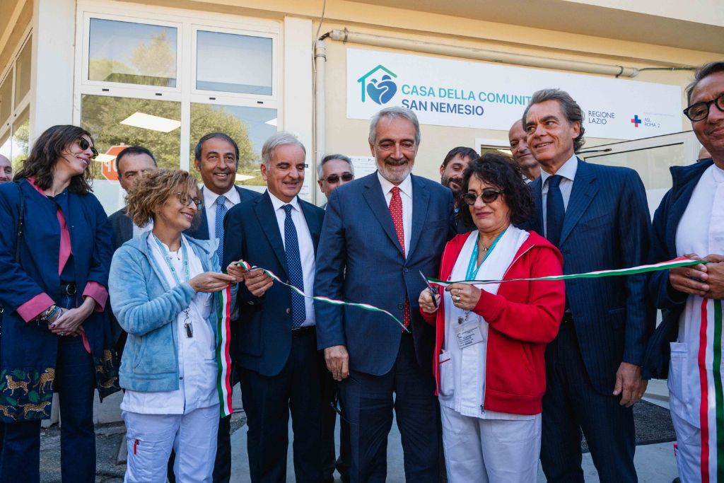 | Regione Lazio | Al CTO Alesini di Roma inaugurata la nuova casa di comunità San Nemesio