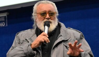 Diego Abatantuono ieri sera al Miv (foto Angelo Puricelli)