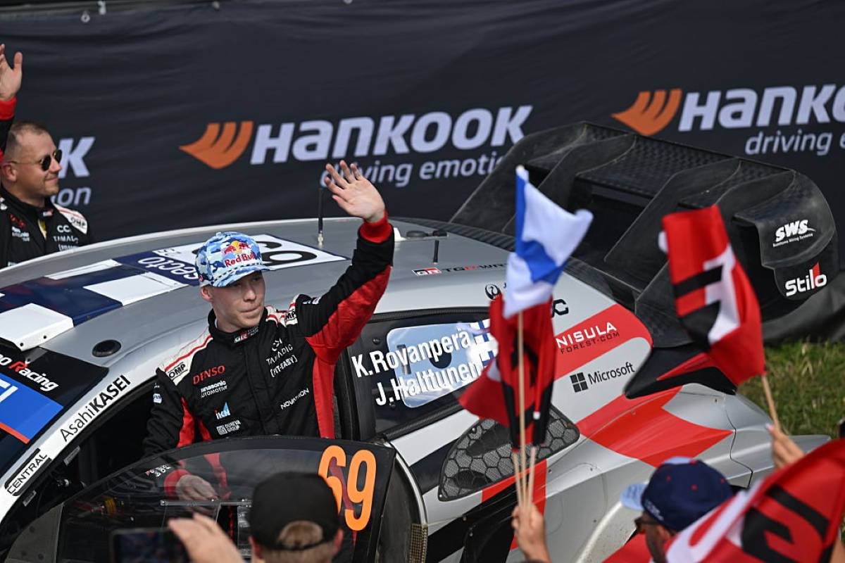 WRC Rally Finlandia 2025: Kalle Rovanpera (Toyota) - Foto: Getty Images