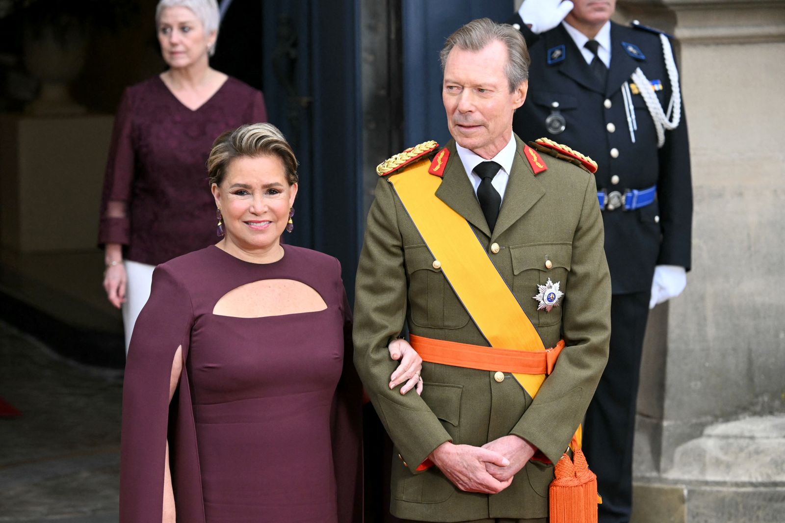 Il Granduca Henri con la Granduchessa Maria Teresa