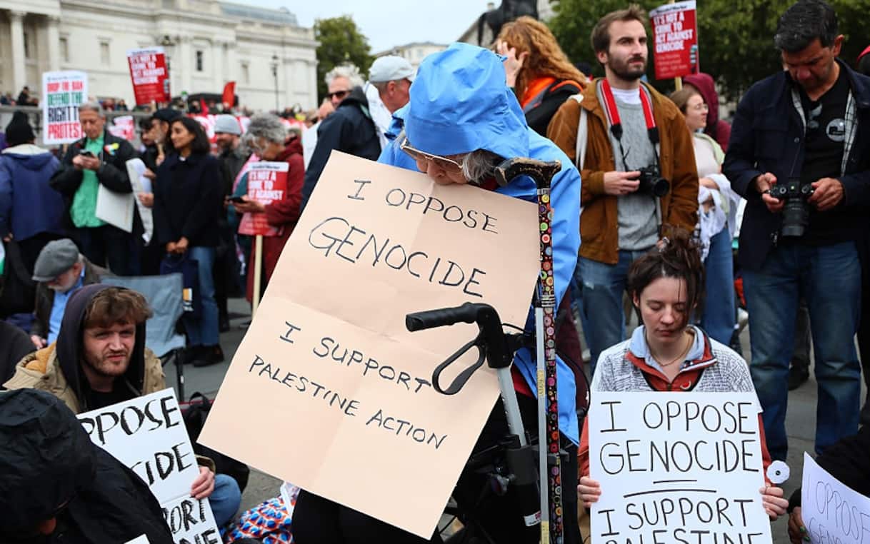 Londra, corteo a sostegno di Palestine Action: arresti