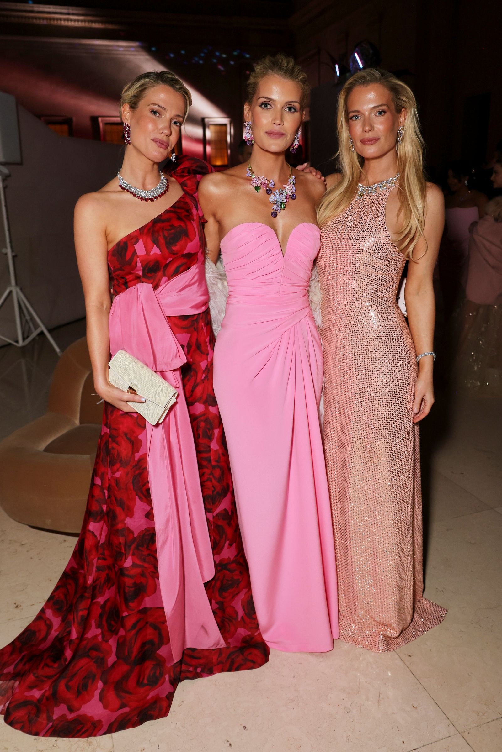 Lady Amelia Spencer Lady Kitty Spencer e Lady Eliza Spencer al British Museum Ball 2025.