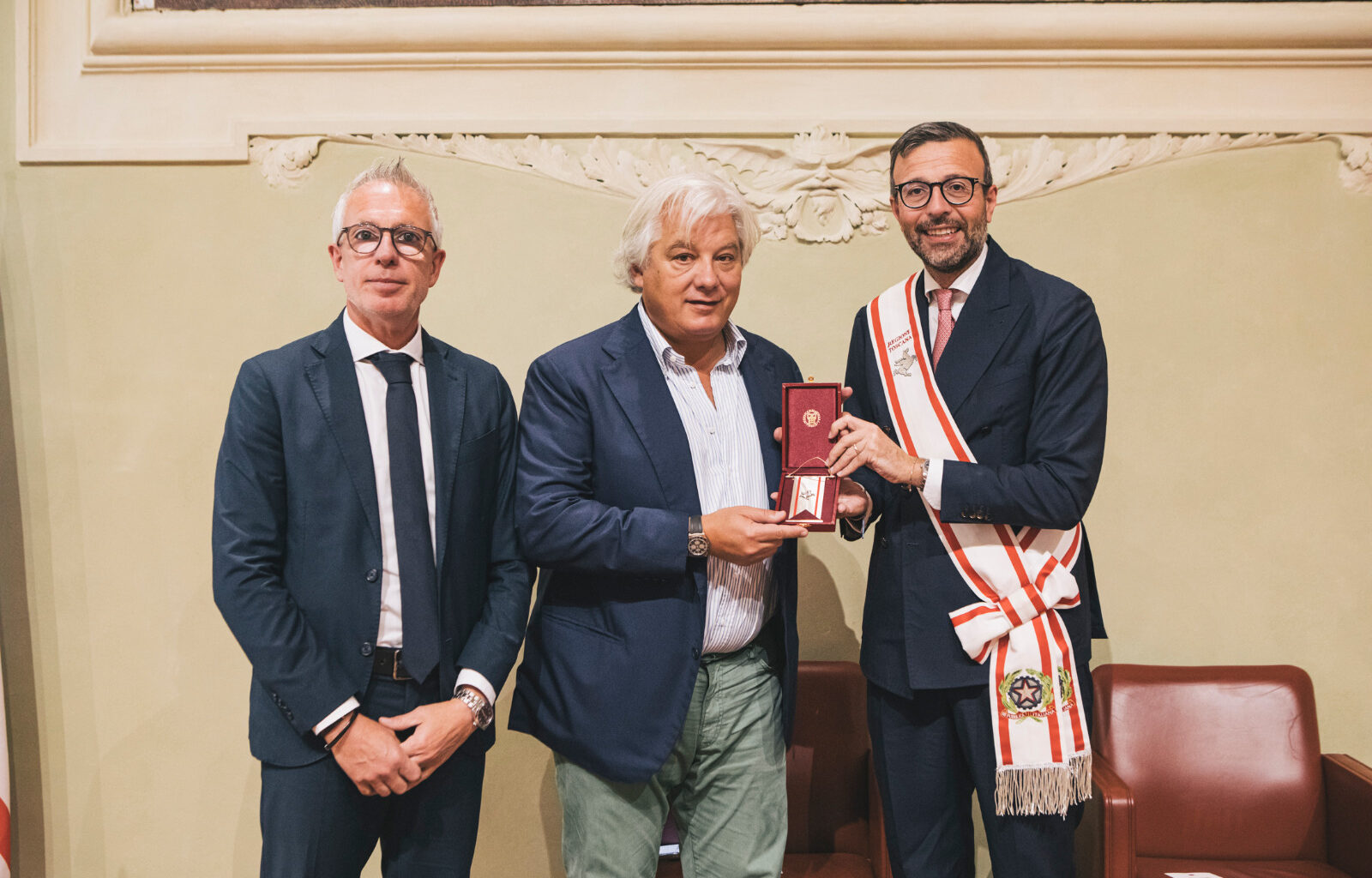 Sport: il Gonfalone d’argento a Paolo Campinoti