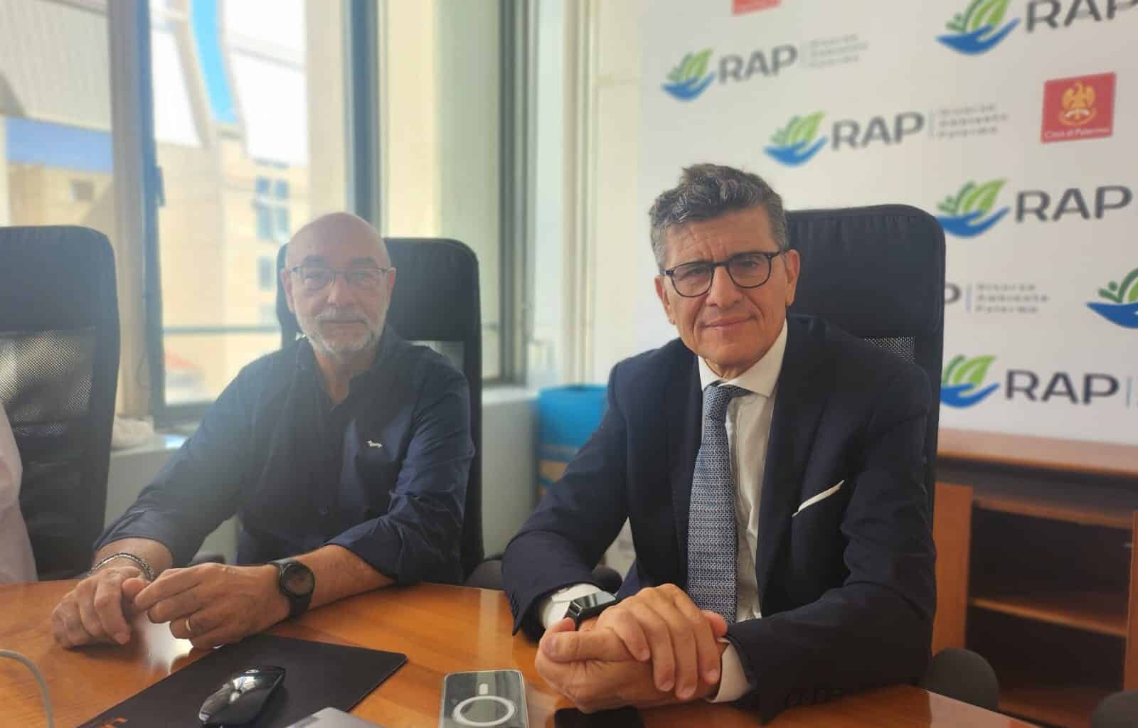 Nella foto Giuseppe Todaro e Massimo Collesano