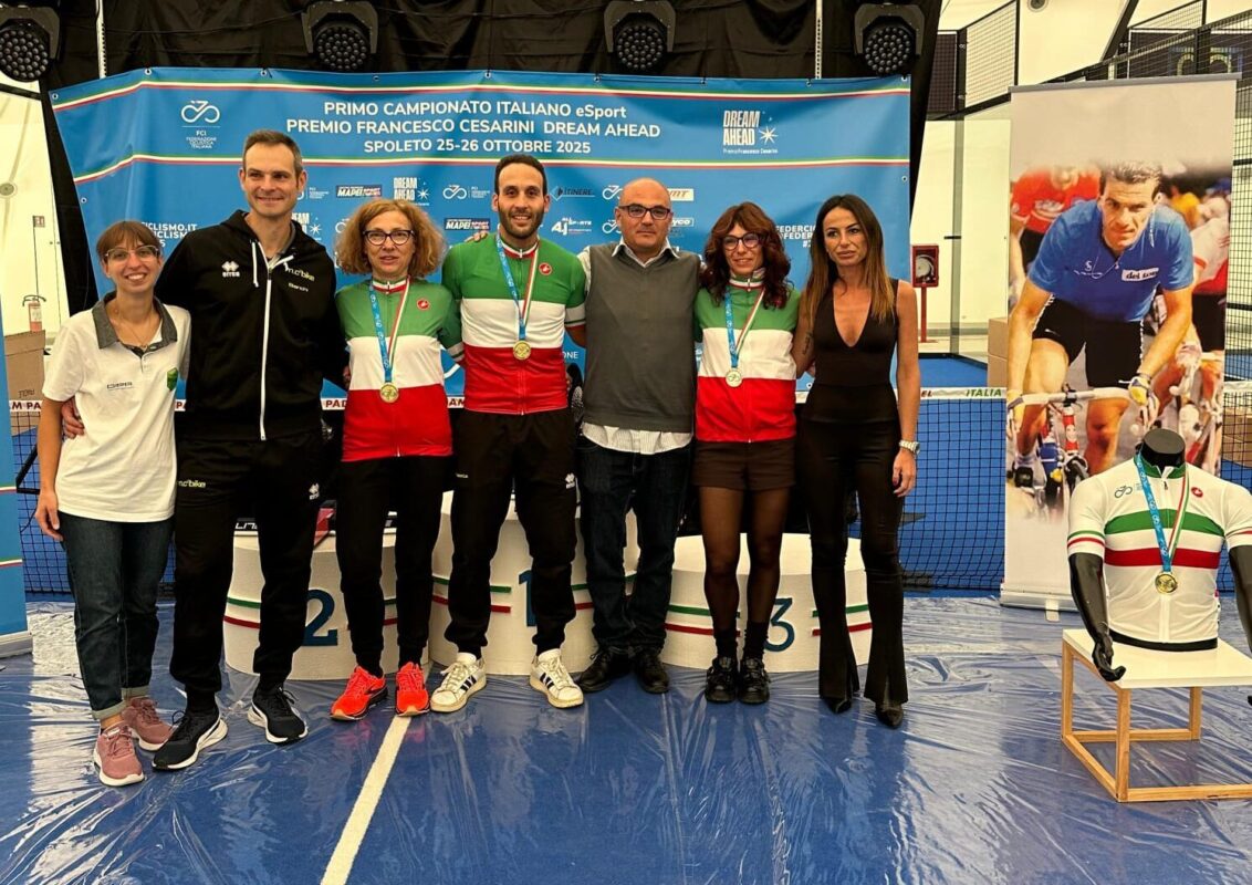 Speed Motor Bike Gubbio al Campionato Italiano e-Sport di ciclismo: Elena Toscani Campionessa Italiana