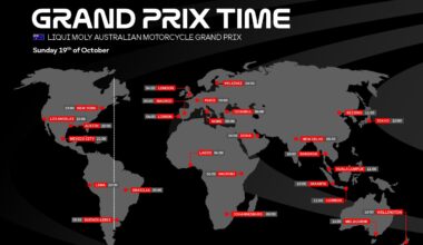 Gli orari del Gran Premio Liqui Moly d'Australia