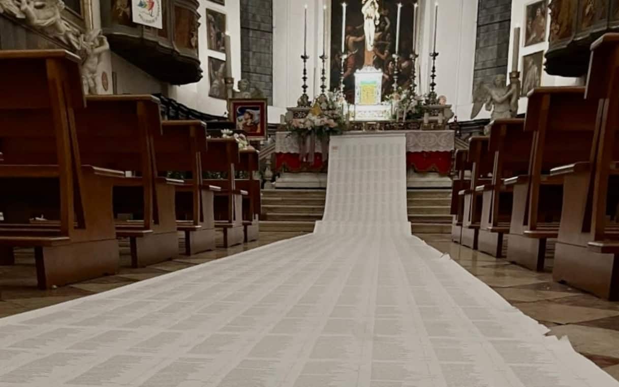 Rovigo, Parrocchia San Bartolo ospita elenco con i nomi dei bambini morti a Gaza