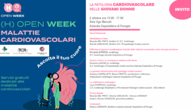 Ospedale Perugia, convegno salute cardiovascolare femminile