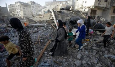 Distruzione a Gaza