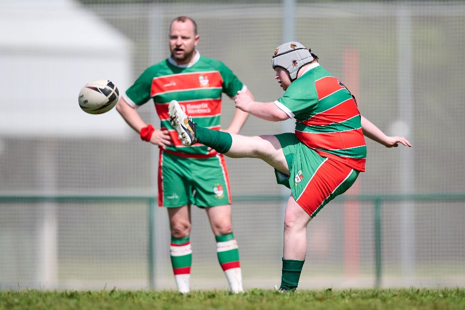 Un momento del progetto Mixed Ability Sports con Martino Corazza