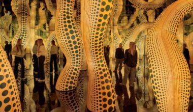 Le opere di Yayoi Kusama dialogano con l'architettura di Renzo Piano a Basilea