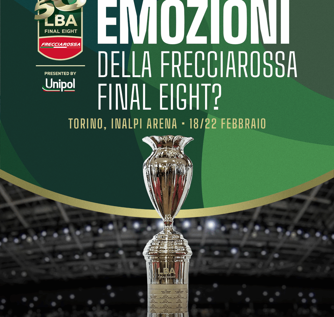 Frecciarossa Final Eight 2026 | Al via la vendita degli abbonamenti della 50ª edizione della Coppa Italia.