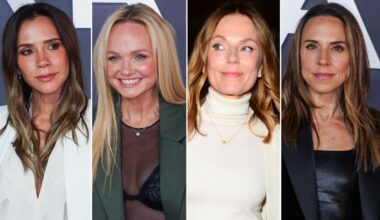 la Spice Girls reunion alla prima di Victoria Beckham