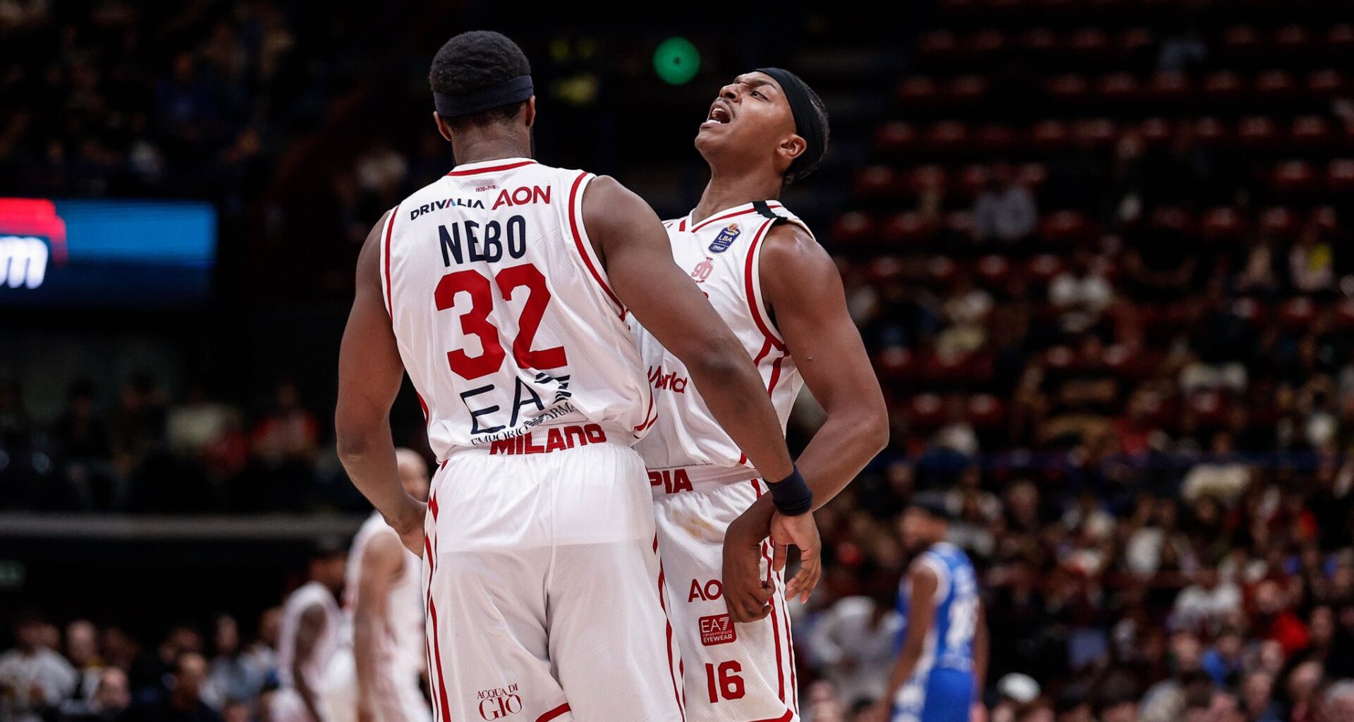 Olimpia Milano, Josh Nebo out almeno 8 partite per infortunio