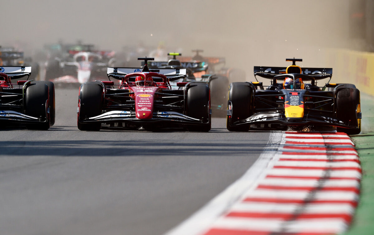 Leclerc e Verstappen