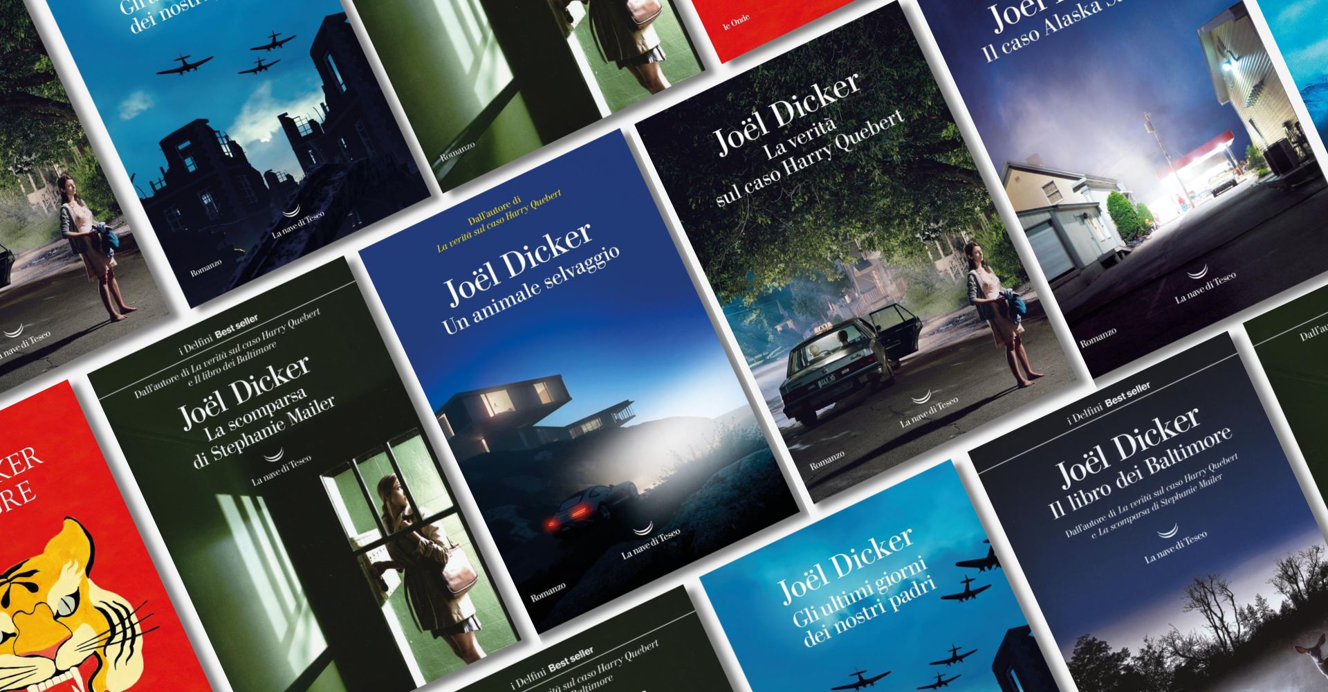 I libri di Joël Dicker, che torna con "La catastrofica visita allo zoo"