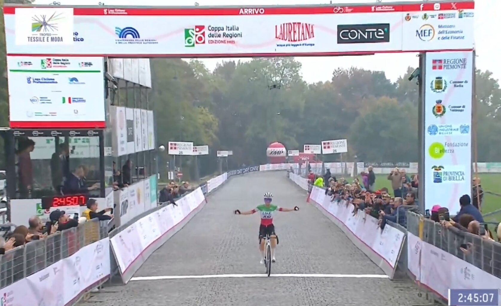 Trofeo Tessile & Moda 2025, Elisa Longo Borghini si impone a Oropa