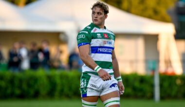 URC: il 1° tempo del Benetton non basta. Vincono gli Stormers 16-31