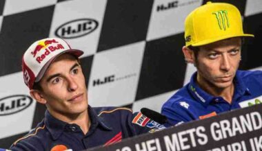 Marc Marquez e Valentino Rossi nuovi veleni