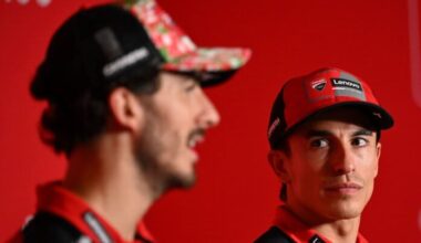 Bagnaia “Mi sono ricreduto su Marc Marquez come compagno”