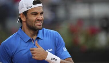 l'azzurro si gioca tutto nel tie-break del secondo set