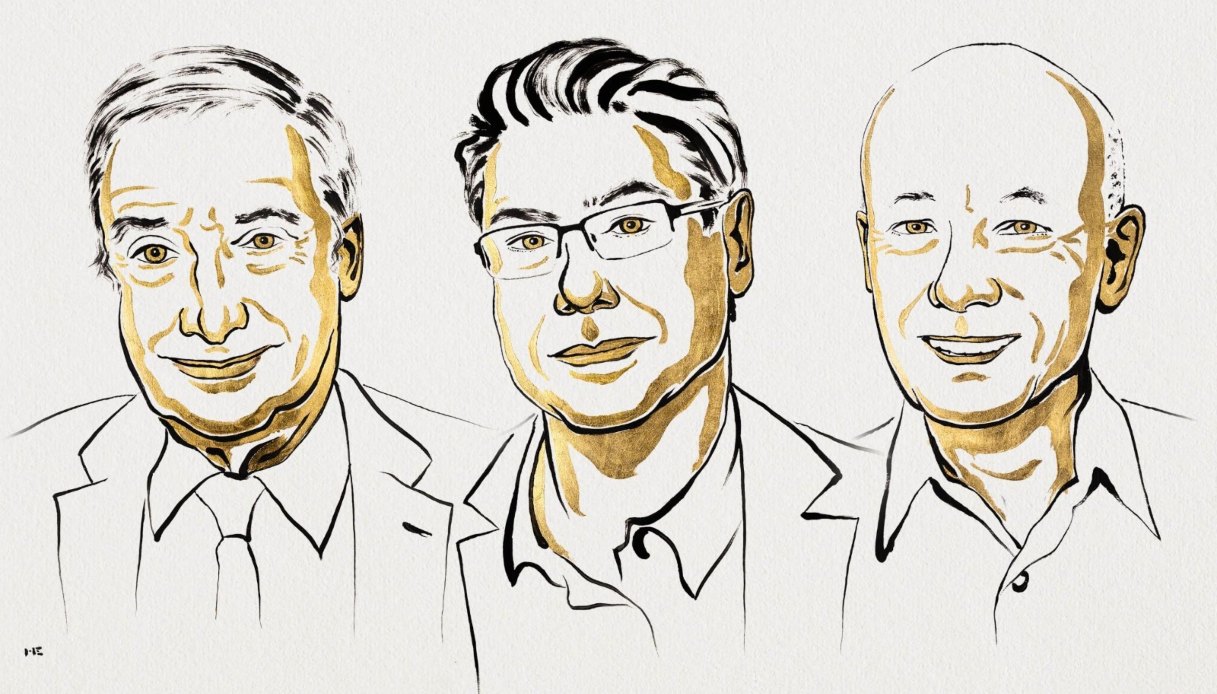 Premio Nobel per l'Economia a Joel Mokyr, Philippe Aghion e Peter Howitt