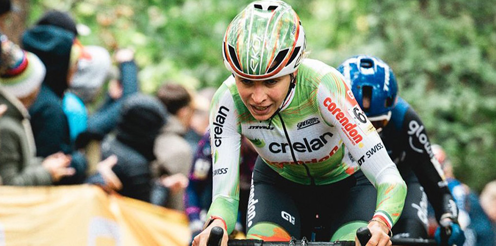 Per l'azzurra sono evidenti i benefici tratti dall'intensa stagione su strada, sulla quale punta molto (foto Facebook)