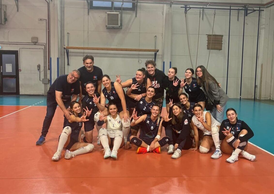 Pallavolo Gubbio-Fossato Volley 3-0. Determinante Maria Laura Morelli in attacco. "Il gruppo si fa squadra"