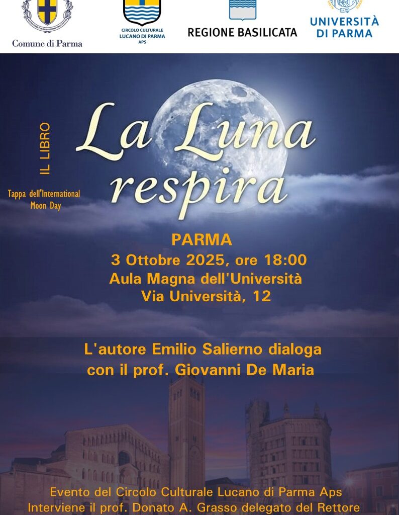“La Luna respira” di Salierno fa tappa a Parma