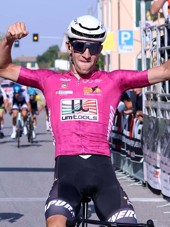 Seconda tappa al Giro del Veneto, Perani centra il successo dopo la piazza d'onore del giorno prima (Photobicailotto)