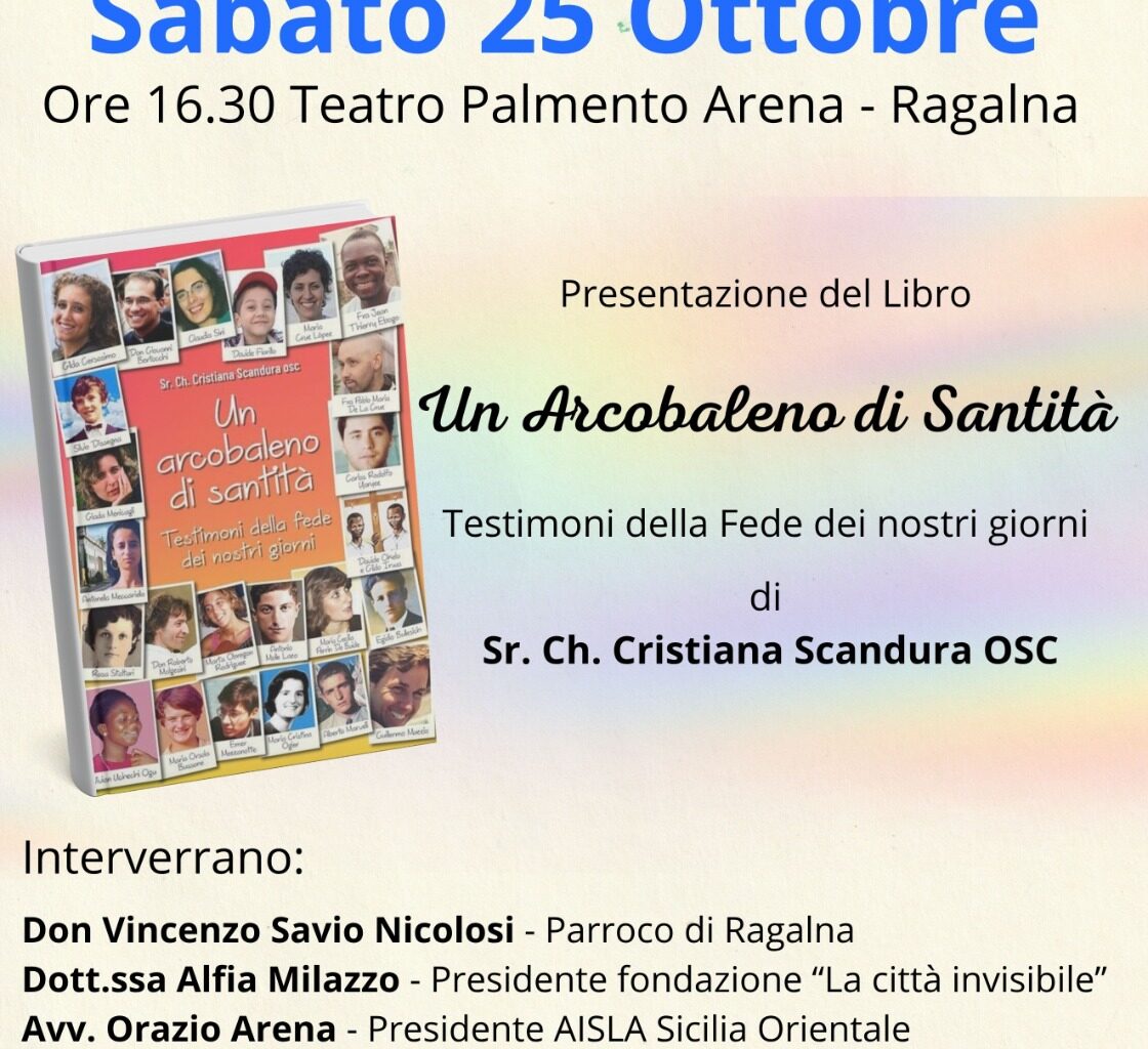 📖 Presentazione del libro “Un arcobaleno di santità”