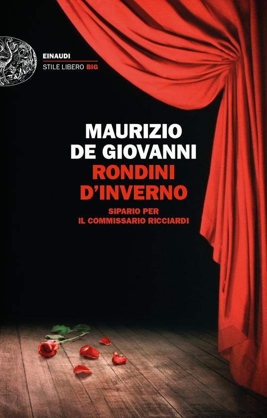 La copertina di Rondini d'inverno. Sipario per il commissario Ricciardi