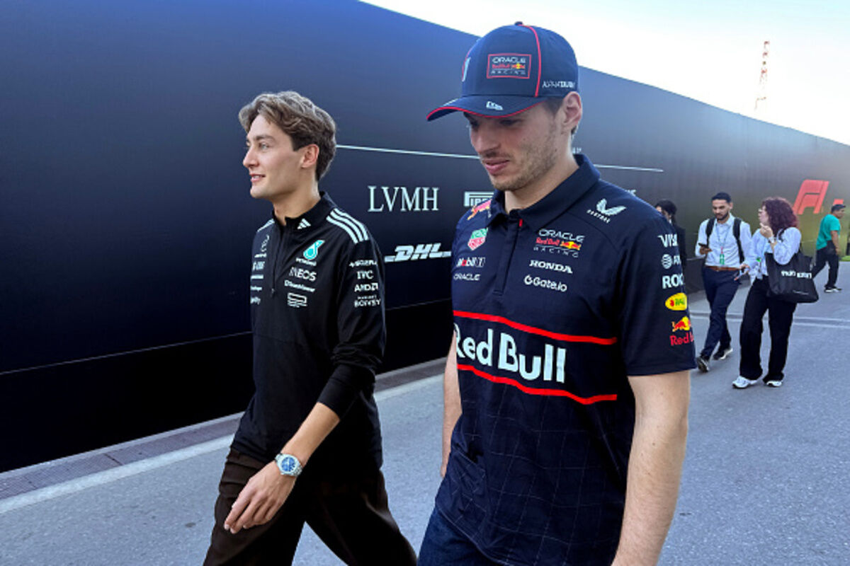 Russell e Verstappen