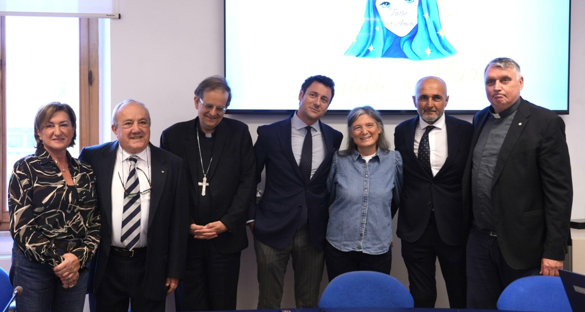 Sport. Spalletti alla presentazione della 'Coppa della pace', torneo rivolto ai giovani di 12-15 anni