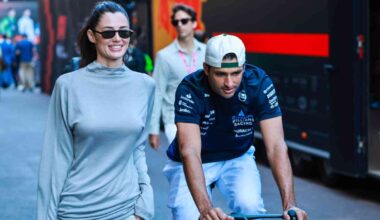 Carlos Sainz e Rebecca Donaldson