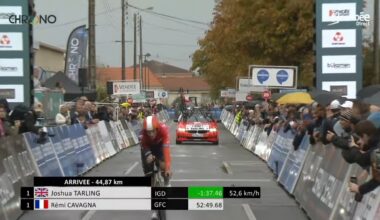 Crono delle Nazioni 2025, Joshua Tarling domina la prova di Les Herbiers