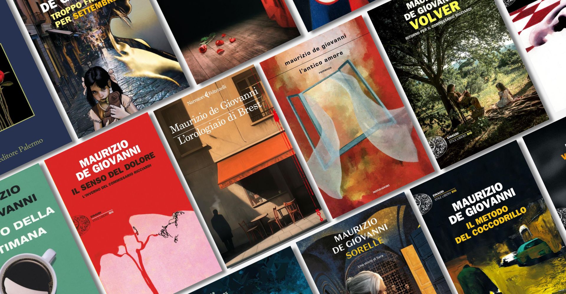 Tutti i libri di Maurizio De Giovanni: un viaggio noir