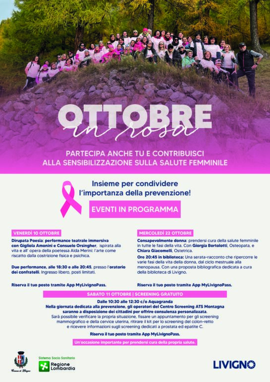 Ottobre in Rosa a Livigno: un mese dedicato alla salute femminile 1 V4Ottobre Rosa 25 01 02 no camminata