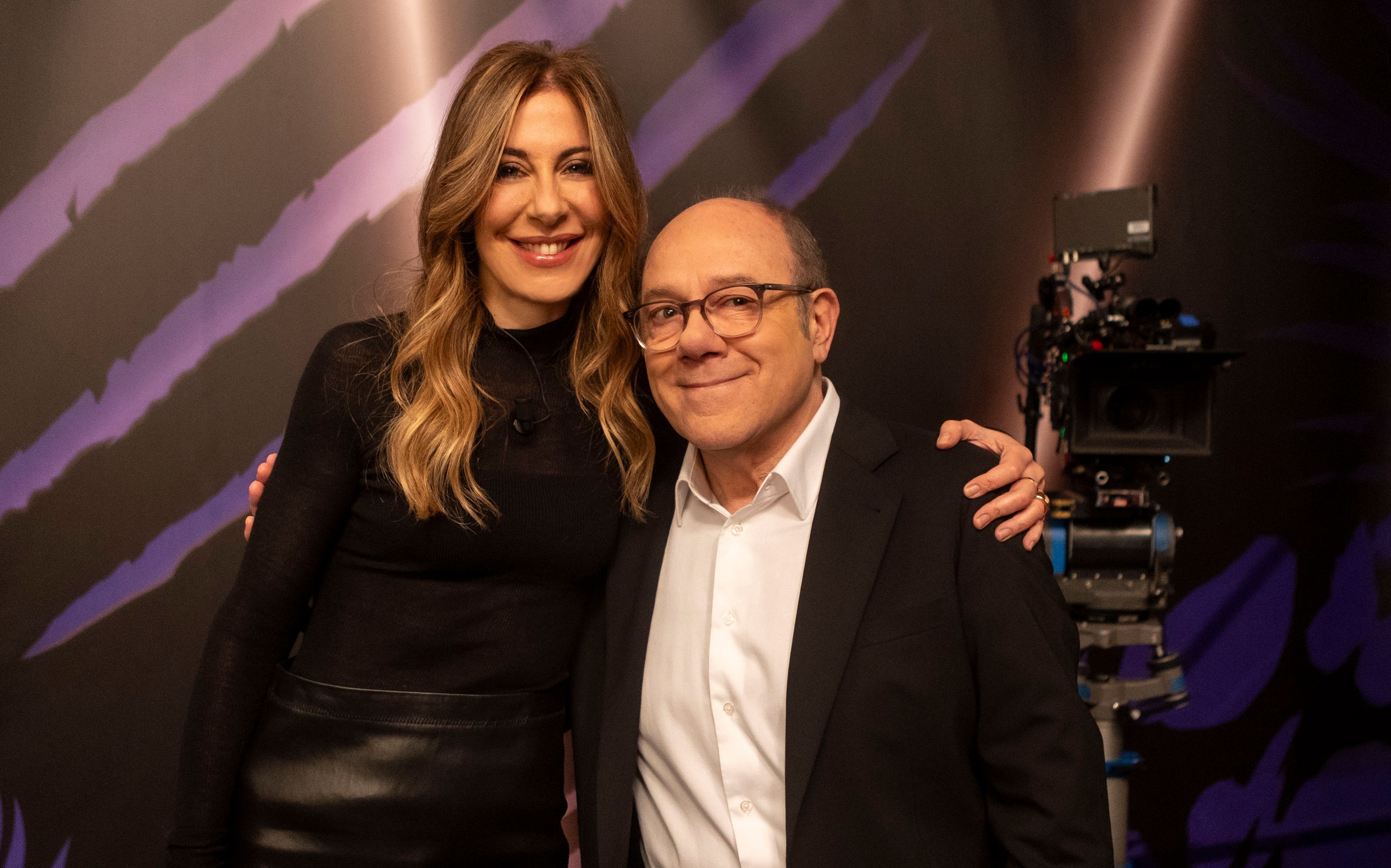 Francesca Fagnani e Carlo Verdone
