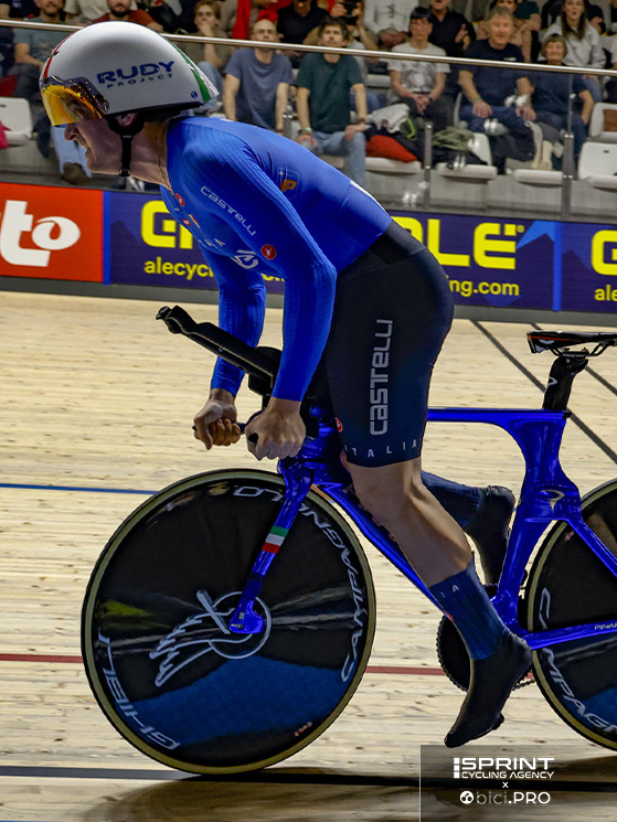 Matteo Bianchi, già campione europeo nel chilometro proverà a centrare il podio mondiale