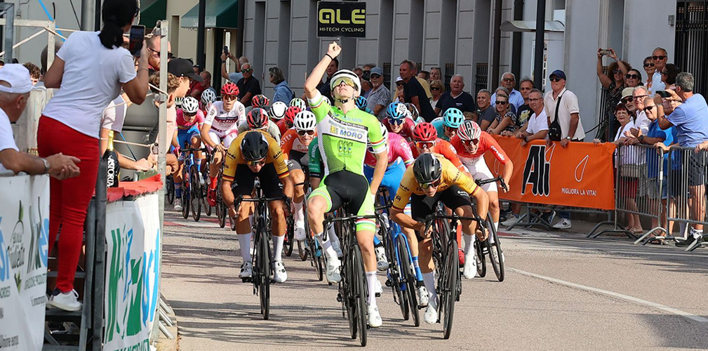 La quarta vittoria di Vendramin è arrivata a Villadose a metà settembre (foto italiaciclismo.net)