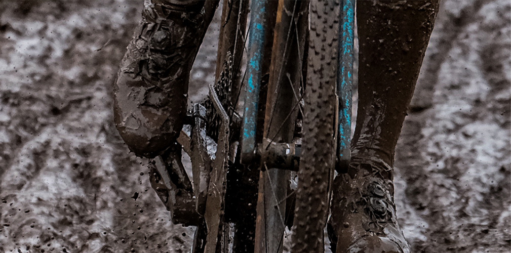 Condizioni del terreno abbastanza difficili a Tarvisio, con tanto fango ma anche tratti più scorrevoli (foto Paletti)