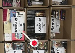 In casa centinaia di dvd e libri rubati nelle biblioteche del Bresciano: arrestato 41enne di Castrezzato